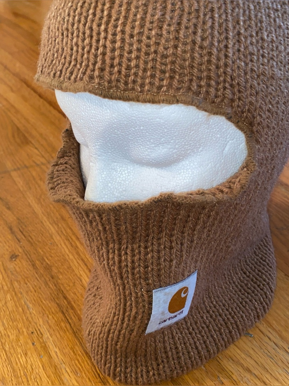 Carhartt Men’s Ski Face Mask Knit Brown